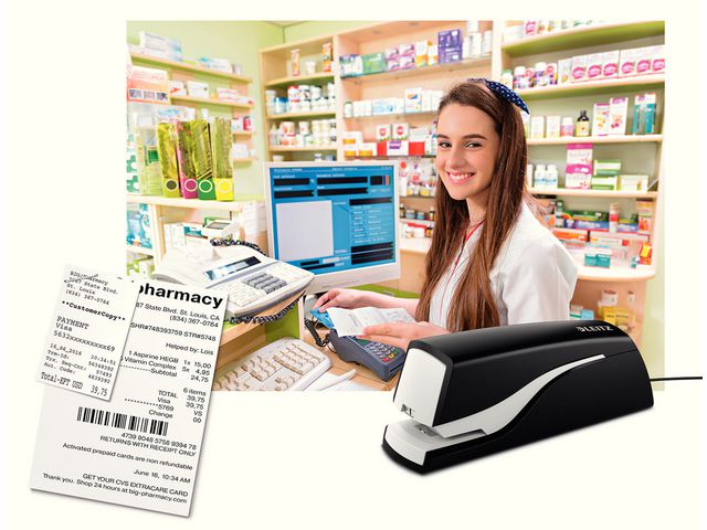 Elhäftare LEITZ 5532 svart